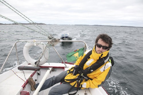 Leaving the safe haven of Halifax Harbour