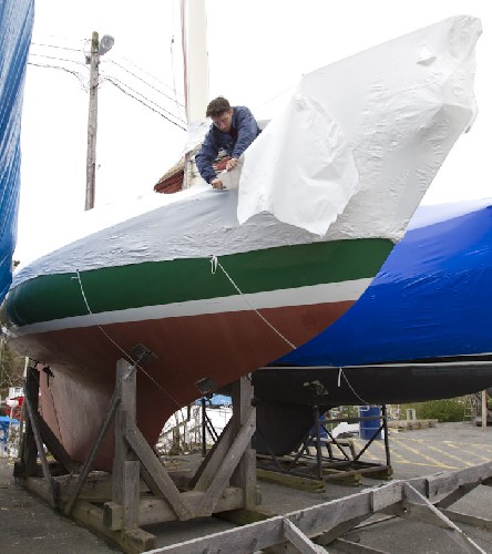 Taking the shrinkwrap cover off Teleport