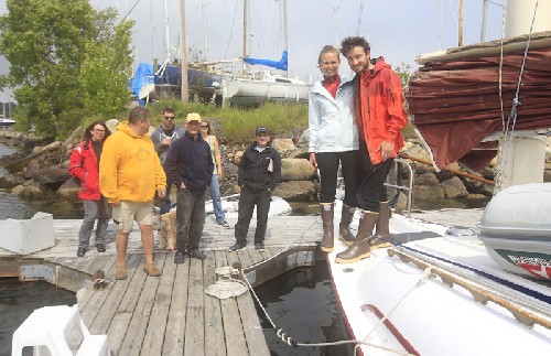 Just before we leave