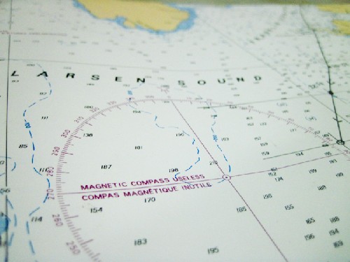 Not very reassuring - Magnetic Compass Useless