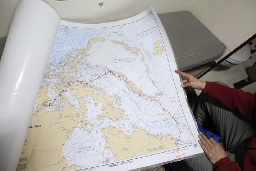 Our overall route map so far!