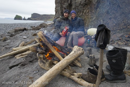 Campfire on the best seats around
