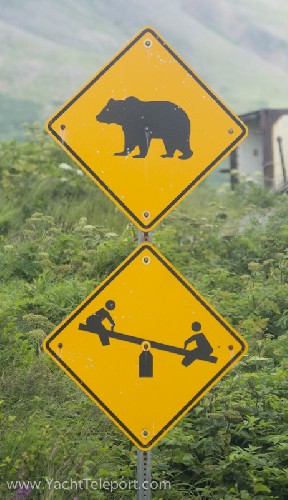 Not the best place for a kids playground