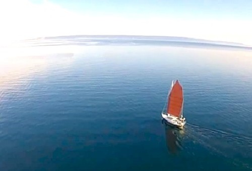 Teleport from drone camera