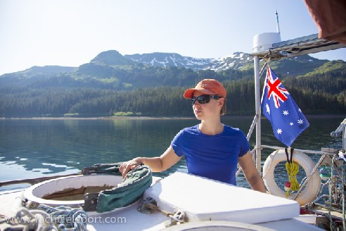 Jess the gorgeous adventure sailor! - Click for full-size.
